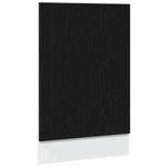 Electronice si Electrocasnice - Masini de spalat vase - Accesorii masini de spalat vase - Panou masina spalat vase, stejar negru, 45x1,5x67 cm - Infinity.ro