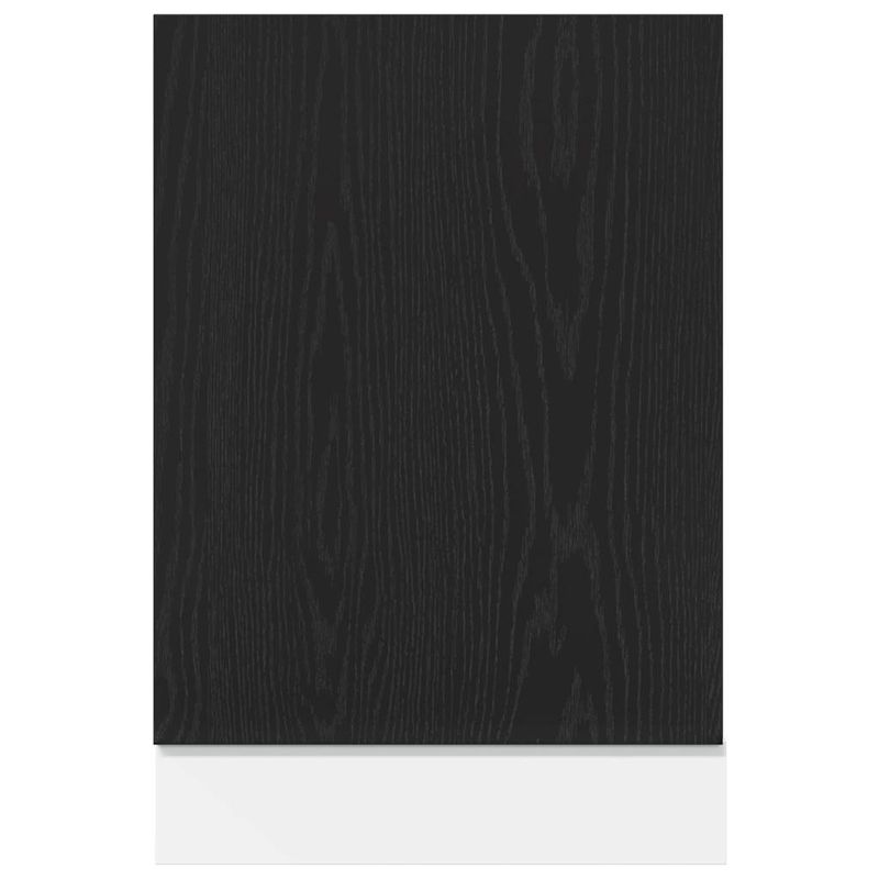 Electronice si Electrocasnice - Masini de spalat vase - Accesorii masini de spalat vase - Panou masina spalat vase, stejar negru, 45x1,5x67 cm - Infinity.ro