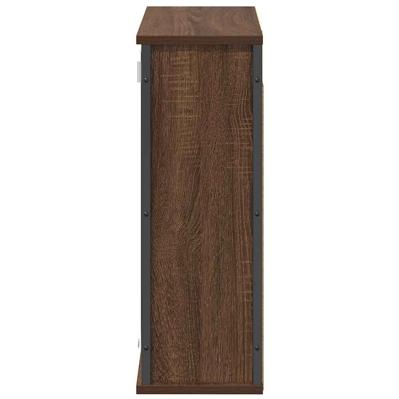 Casa si Gradina - Mobilier - Mobilier baie - Corpuri baie - Dulap de baie cu oglinda stejar maro 60x21x60 cm - Infinity.ro