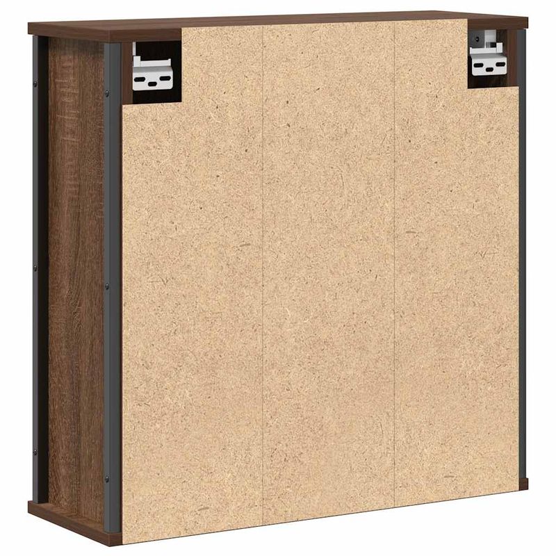 Casa si Gradina - Mobilier - Mobilier baie - Corpuri baie - Dulap de baie cu oglinda stejar maro 60x21x60 cm - Infinity.ro