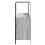 Casa si Gradina - Mobilier - Mobilier baie - Corpuri baie - Dulap de baie cu rafturi Gri Sonoma 76,5x35x95 cm - Infinity.ro