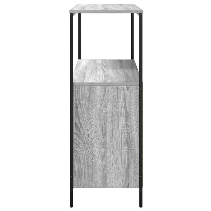 Casa si Gradina - Mobilier - Mobilier baie - Corpuri baie - Dulap de baie cu rafturi Gri Sonoma 76,5x35x95 cm - Infinity.ro