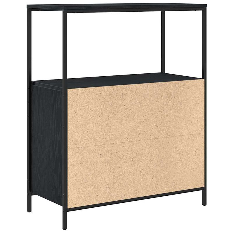 Casa si Gradina - Mobilier - Mobilier baie - Corpuri baie - Dulap de baie cu rafturi Stejar negru 76,5x35x95 cm - Infinity.ro