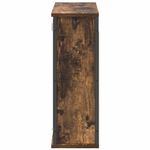 Casa si Gradina - Mobilier - Mobilier baie - Corpuri baie - Dulap de baie cu oglinda stejar afumat 60x21x60 cm - Infinity.ro