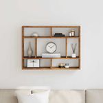 Casa si Gradina - Mobilier - Biblioteci si rafturi - Rafturi - Raft de perete, lemn vechi, 75x16x55 cm, lemn prelucrat - Infinity.ro