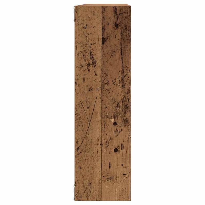 Casa si Gradina - Mobilier - Biblioteci si rafturi - Rafturi - Raft de perete, lemn vechi, 75x16x55 cm, lemn prelucrat - Infinity.ro