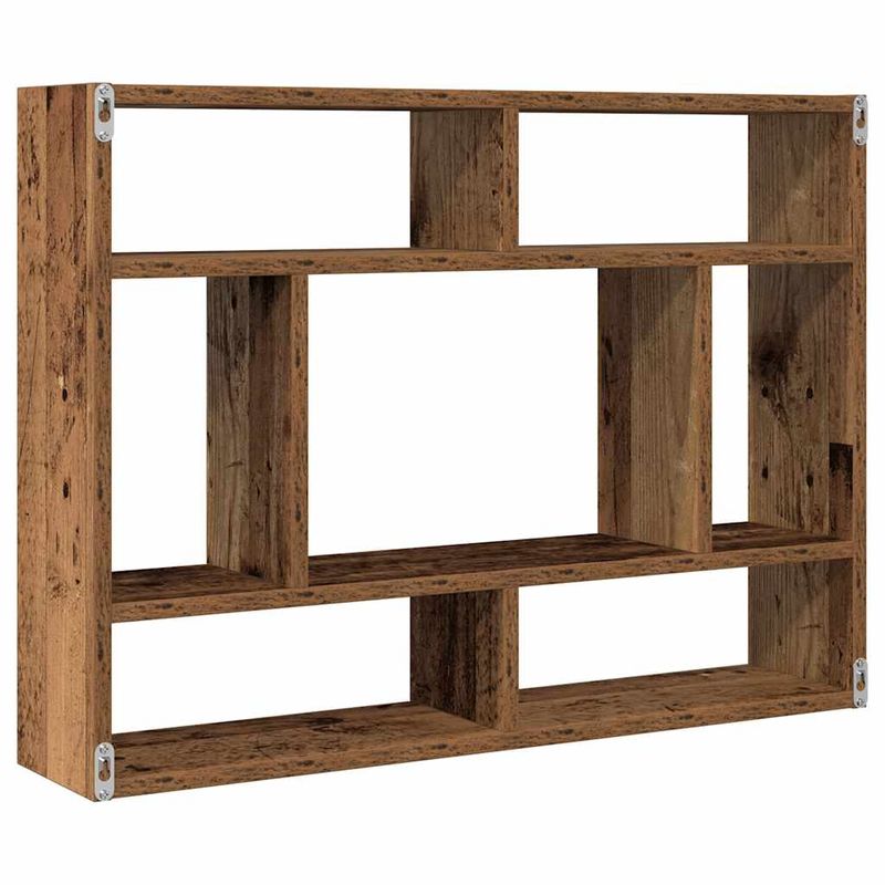 Casa si Gradina - Mobilier - Biblioteci si rafturi - Rafturi - Raft de perete, lemn vechi, 75x16x55 cm, lemn prelucrat - Infinity.ro
