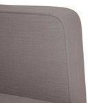 Casa si Gradina - Mobilier - Scaune si fotolii - Fotolii - Fotoliu cu cotiere, gri taupe, 53 cm, textil - Infinity.ro