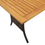 Casa si Gradina - Gradina si terasa - Mobilier exterior - Seturi mobila gradina - Set mobilier de gradina cu perne, 6 piese, negru, poliratan - Infinity.ro