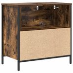 Casa si Gradina - Mobilier - Mobilier baie - Corpuri baie - Dulap pentru baie cu sertare stejar afumat 60x34,5x60 cm - Infinity.ro