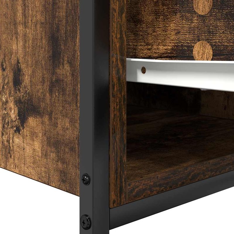 Casa si Gradina - Mobilier - Mobilier baie - Corpuri baie - Dulap pentru baie cu sertare stejar afumat 60x34,5x60 cm - Infinity.ro