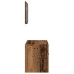 Casa si Gradina - Mobilier - Seturi de mobilier - Seturi baie - Set mobilier de baie, 2 piese, lemn vechi, lemn prelucrat - Infinity.ro