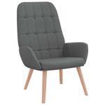 Casa si Gradina - Mobilier - Scaune si fotolii - Fotolii - Fotoliu de relaxare, gri inchis, material textil - Infinity.ro