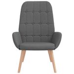 Casa si Gradina - Mobilier - Scaune si fotolii - Fotolii - Fotoliu de relaxare, gri inchis, material textil - Infinity.ro