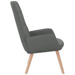 Casa si Gradina - Mobilier - Scaune si fotolii - Fotolii - Fotoliu de relaxare, gri inchis, material textil - Infinity.ro