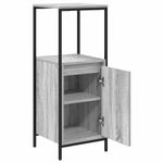 Casa si Gradina - Mobilier - Mobilier baie - Corpuri baie - Dulap de baie cu rafturi Gri Sonoma 36x35x95 cm - Infinity.ro