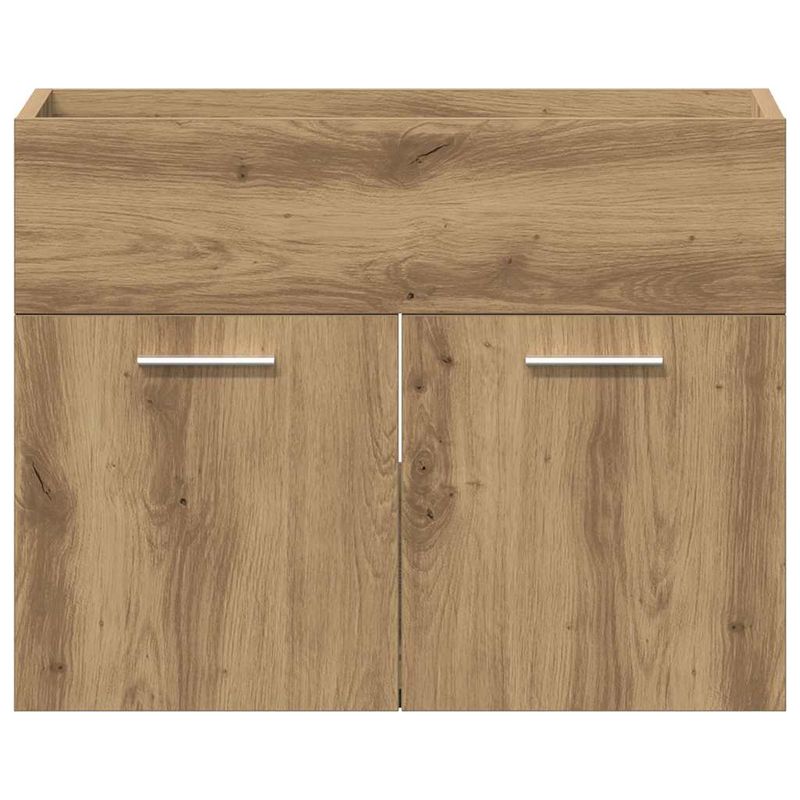 Casa si Gradina - Mobilier - Mobilier baie - Comode baie - Dulap chiuveta baie, stejar artizanal, 60x38,5x46 cm, lemn - Infinity.ro