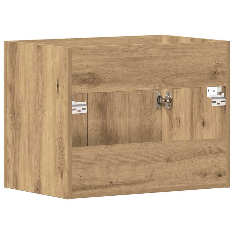 Casa si Gradina - Mobilier - Mobilier baie - Comode baie - Dulap chiuveta baie, stejar artizanal, 60x38,5x46 cm, lemn - Infinity.ro