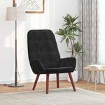 Casa si Gradina - Mobilier - Scaune si fotolii - Fotolii - Fotoliu de relaxare, negru, catifea - Infinity.ro
