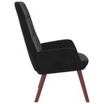 Casa si Gradina - Mobilier - Scaune si fotolii - Fotolii - Fotoliu de relaxare, negru, catifea - Infinity.ro