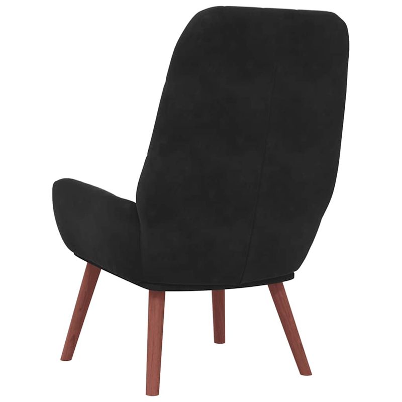 Casa si Gradina - Mobilier - Scaune si fotolii - Fotolii - Fotoliu de relaxare, negru, catifea - Infinity.ro