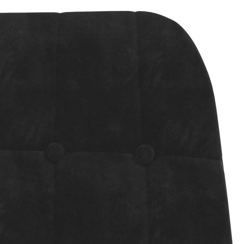 Casa si Gradina - Mobilier - Scaune si fotolii - Fotolii - Fotoliu de relaxare, negru, catifea - Infinity.ro