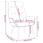Casa si Gradina - Mobilier - Scaune si fotolii - Fotolii - Fotoliu de relaxare, negru, catifea - Infinity.ro