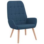 Casa si Gradina - Mobilier - Scaune si fotolii - Fotolii - Fotoliu de relaxare, albastru, material textil - Infinity.ro