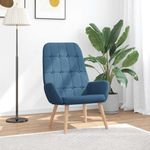 Casa si Gradina - Mobilier - Scaune si fotolii - Fotolii - Fotoliu de relaxare, albastru, material textil - Infinity.ro