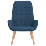 Casa si Gradina - Mobilier - Scaune si fotolii - Fotolii - Fotoliu de relaxare, albastru, material textil - Infinity.ro