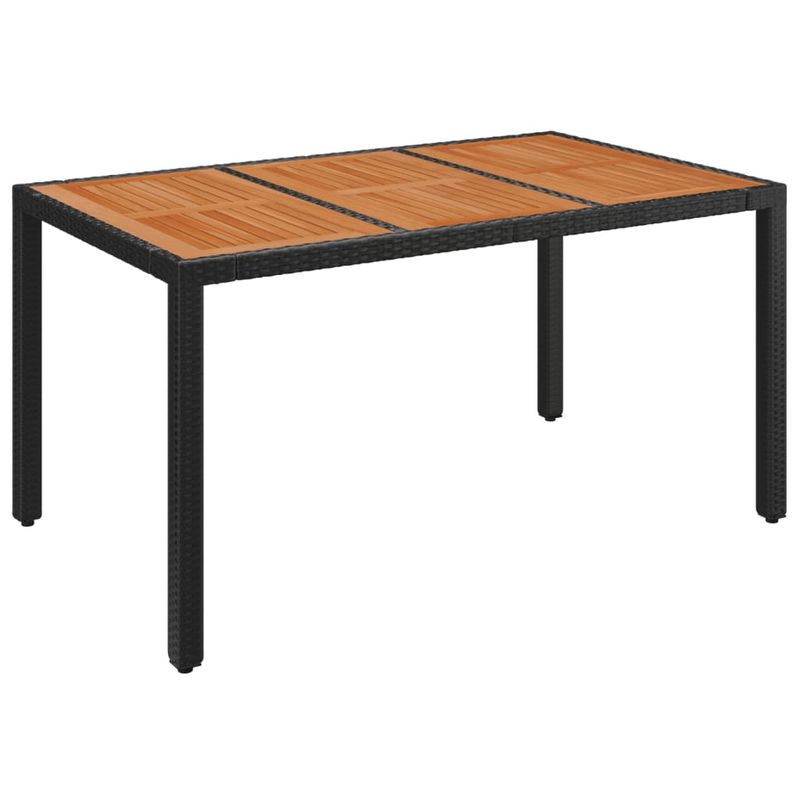 Casa si Gradina - Gradina si terasa - Mobilier exterior - Seturi mobila gradina - Set mobilier de gradina cu perne, 7 piese, negru, poliratan - Infinity.ro