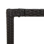 Casa si Gradina - Gradina si terasa - Mobilier exterior - Seturi mobila gradina - Set mobilier de gradina cu perne, 7 piese, negru, poliratan - Infinity.ro