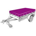 Auto si Moto - Remorci si platforme auto - Plasa de remorca, verde, 2x3 m, HDPE - Infinity.ro