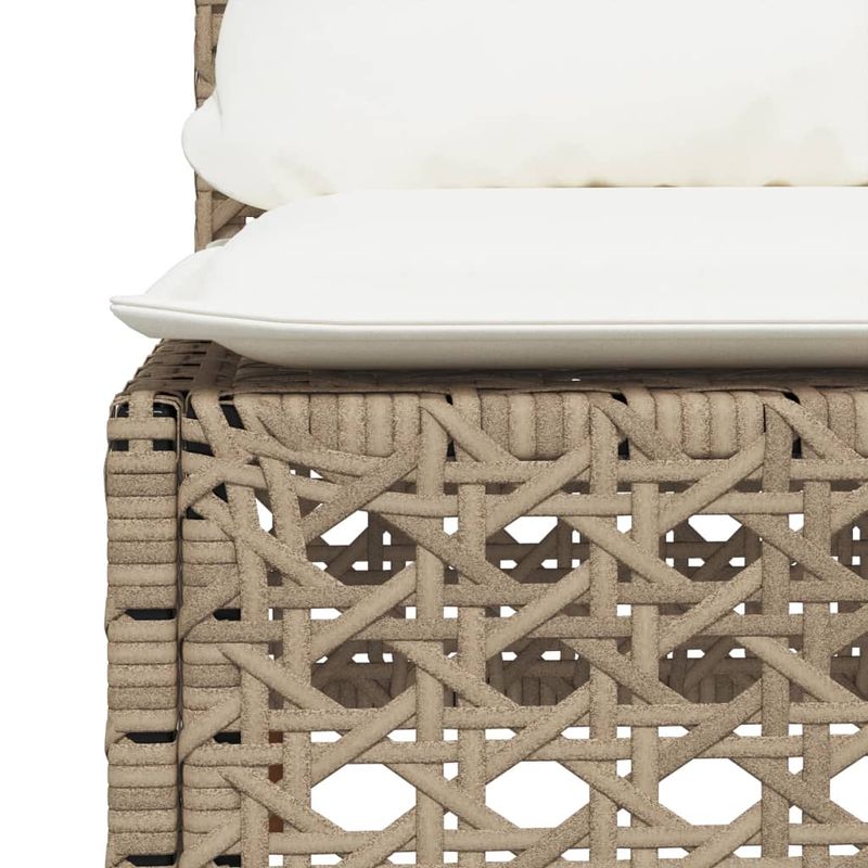 Casa si Gradina - Gradina si terasa - Mobilier exterior - Seturi mobila gradina - Set canapele de gradina cu perne, 6 piese, bej, poliratan - Infinity.ro