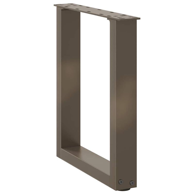 Casa si Gradina - Mobilier - Feronerie si accesorii mobila - Picioare pentru masuta cafea in forma U 2 buc Otel natural Otel - Infinity.ro