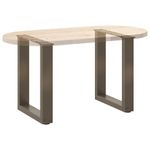 Casa si Gradina - Mobilier - Feronerie si accesorii mobila - Picioare pentru masuta cafea in forma U 2 buc Otel natural Otel - Infinity.ro