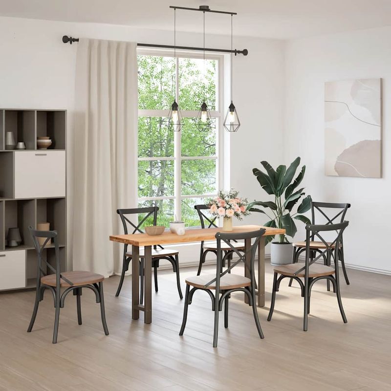 Casa si Gradina - Mobilier - Feronerie si accesorii mobila - Picioare masuta de cafea Otel natural 2 buc 28x(72-73) cm Otel - Infinity.ro