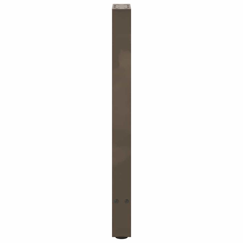 Casa si Gradina - Mobilier - Feronerie si accesorii mobila - Picioare masuta de cafea Otel natural 2 buc 28x(72-73) cm Otel - Infinity.ro