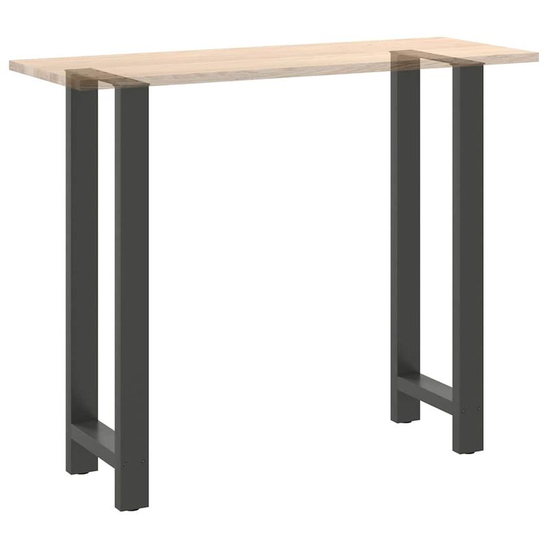 Casa si Gradina - Mobilier - Feronerie si accesorii mobila - Picioare masuta de cafea Antracit 2 buc 40x(110-111)cm Otel - Infinity.ro