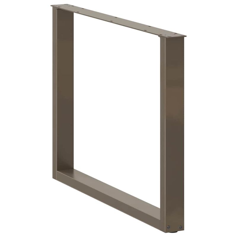 Casa si Gradina - Mobilier - Feronerie si accesorii mobila - Picioare pentru masa in forma de U 3 buc Otel natural Otel - Infinity.ro