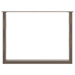 Casa si Gradina - Mobilier - Feronerie si accesorii mobila - Picioare pentru masa in forma de U 3 buc Otel natural Otel - Infinity.ro