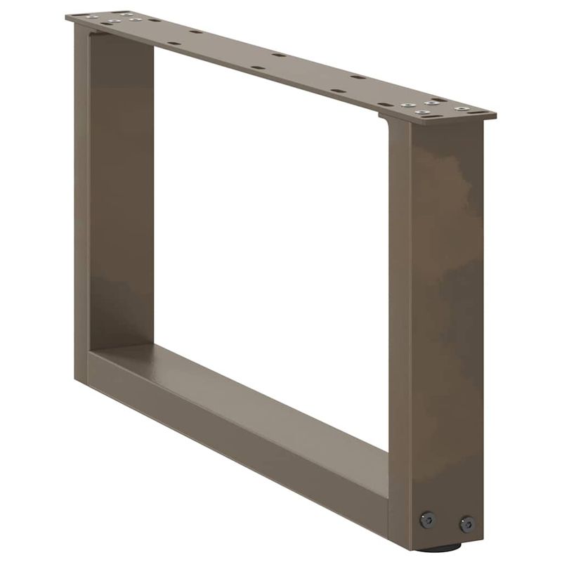 Casa si Gradina - Mobilier - Feronerie si accesorii mobila - Picioare pentru masa cafea in forma U 2 buc Otel natural Otel - Infinity.ro