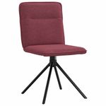 Casa si Gradina - Mobilier - Scaune si fotolii - Scaune - Scaune de bucatarie, 2 buc., rosu vin, material textil - Infinity.ro