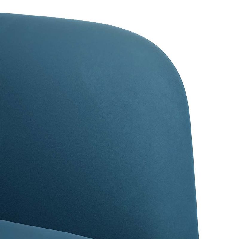 Casa si Gradina - Mobilier - Scaune si fotolii - Fotolii - Fotoliu cu cotiere, albastru, 54 cm, catifea - Infinity.ro