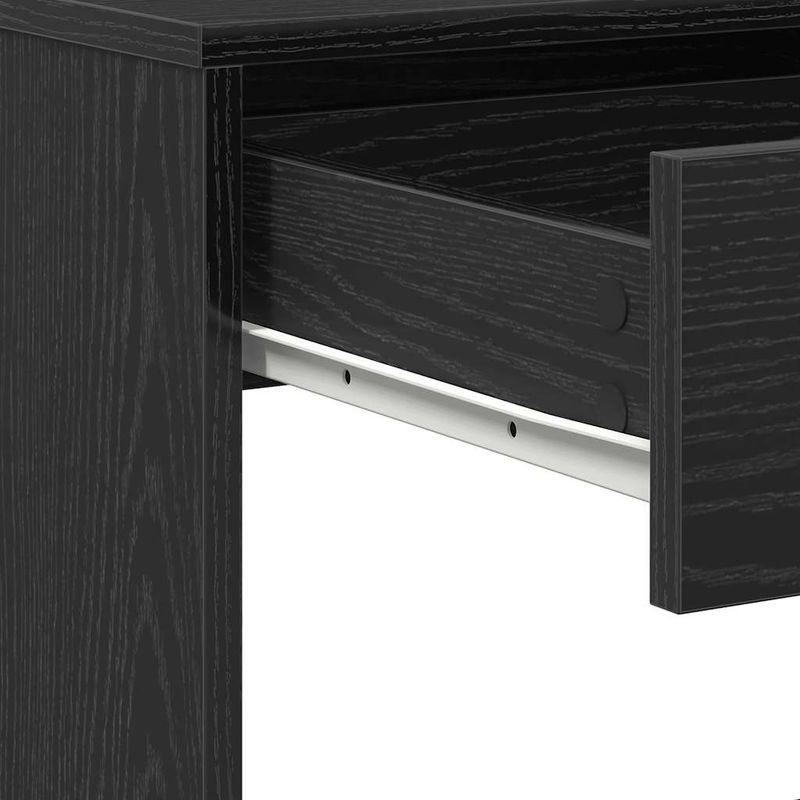 Casa si Gradina - Mobilier - Mese si birouri - Birouri - Birou Stejar negru 101x50x76,5 cm Lemn prelucrat - Infinity.ro
