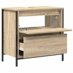 Casa si Gradina - Mobilier - Mobilier baie - Corpuri baie - Dulap pentru baie cu sertare Stejar Sonoma 60x34,5x60 cm - Infinity.ro