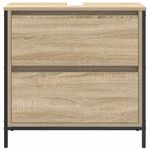 Casa si Gradina - Mobilier - Mobilier baie - Corpuri baie - Dulap pentru baie cu sertare Stejar Sonoma 60x34,5x60 cm - Infinity.ro