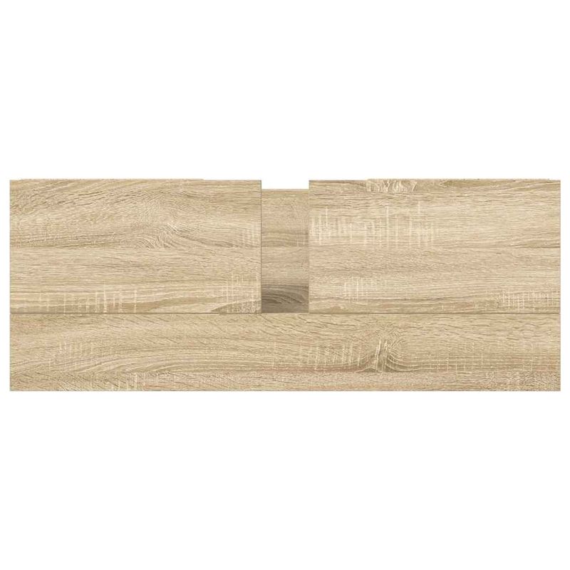 Casa si Gradina - Mobilier - Mobilier baie - Comode baie - Dulap pentru chiuveta cu sertare Stejar Sonoma 90x34,5x60 cm - Infinity.ro