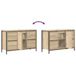 Casa si Gradina - Mobilier - Mobilier baie - Comode baie - Dulap pentru chiuveta cu sertare Stejar Sonoma 90x34,5x60 cm - Infinity.ro