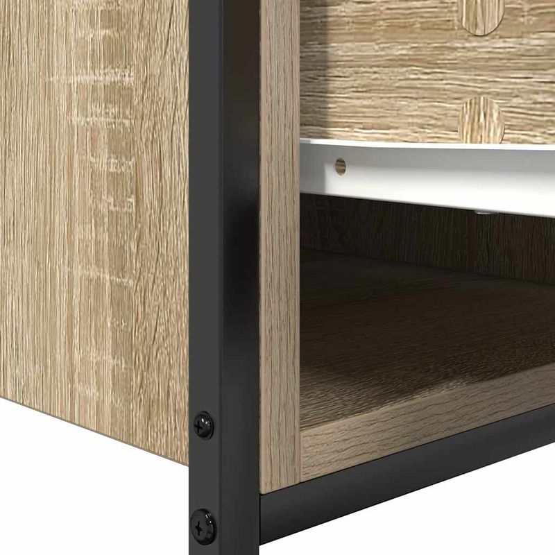 Casa si Gradina - Mobilier - Mobilier baie - Comode baie - Dulap pentru chiuveta cu sertare Stejar Sonoma 90x34,5x60 cm - Infinity.ro
